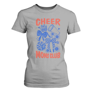 Cheer Moms Club T Shirt For Women Funny Cheerleading Mom Mother’s Day Gift TS14 Sport Gray Print Your Wear