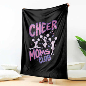Cheer Moms Club Throw Blanket Cheerleader Mom Mother’s Day Gift TS14 Print Your Wear