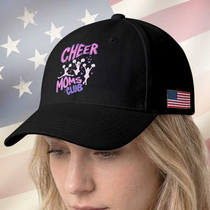 Cheer Moms Club Baseball Cap Cheerleader Mom Mother’s Day Gift TS14 Print Your Wear