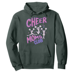 Cheer Moms Club Hoodie Cheerleader Mom Mother’s Day Gift TS14 Dark Forest Green Print Your Wear