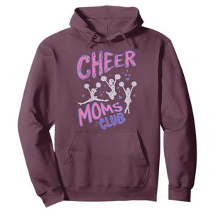 Cheer Moms Club Hoodie Cheerleader Mom Mother’s Day Gift TS14 Maroon Print Your Wear