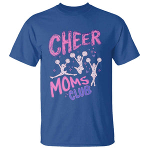 Cheer Moms Club T Shirt Cheerleader Mom Mother’s Day Gift TS14 Royal Blue Print Your Wear