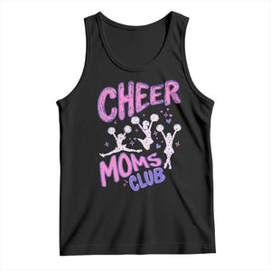 Cheer Moms Club Tank Top Cheerleader Mom Mother’s Day Gift TS14 Black Print Your Wear