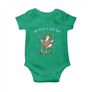 Silly Goose Cinco De Mayo Baby Onesie Off To Get A Little Silly TS14 Irish Green Print Your Wear