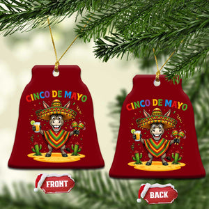 Cinco de Mayo Donkey Mexican Fiesta Ceramic Ornament TS14 Print Your Wear