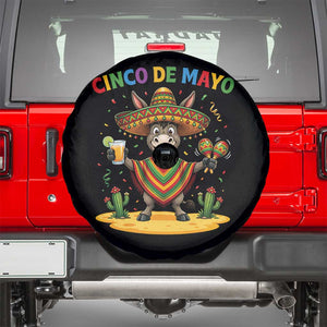 Cinco de Mayo Donkey Mexican Fiesta Spare Tire Cover TS14 Black Print Your Wear