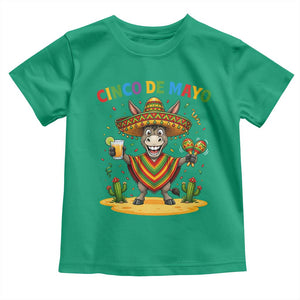 Cinco de Mayo Donkey Mexican Fiesta Toddler T Shirt TS14 Irish Green Print Your Wear