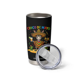 Cinco de Mayo Donkey Mexican Fiesta Tumbler Cup TS14 Print Your Wear