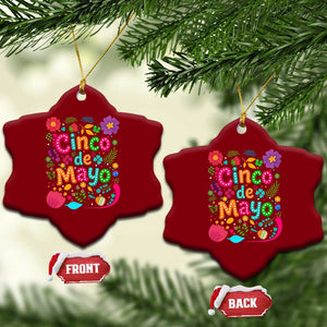 Cinco de Mayo Ceramic Ornament Funny Mexican Fiesta TS14 Print Your Wear