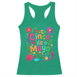 Cinco de Mayo Racerback Tank Top Funny Mexican Fiesta TS14 Irish Green Print Your Wear