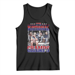 1776 National Champs Tank Top Funny Founding Father USA 250th Anniversary