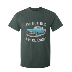 I'm Not Old I'm Classic T Shirt For Kid Vintage 1957 Turquoise Classic Car
