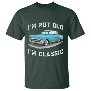 I'm Not Old I'm Classic T Shirt Vintage 1957 Turquoise Classic Car
