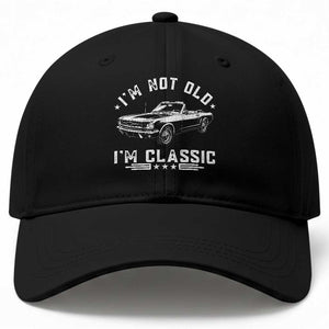 I'm Not Old I'm Classic Baseball Cap Vintage 1963 Classic Sports Car