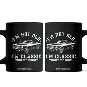 I'm Not Old I'm Classic Coffee Mug Vintage 1963 Classic Sports Car