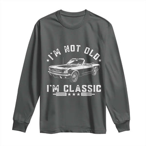 I'm Not Old I'm Classic Long Sleeve Shirt Vintage 1963 Classic Sports Car
