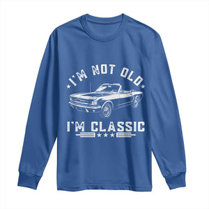 I'm Not Old I'm Classic Long Sleeve Shirt Vintage 1963 Classic Sports Car