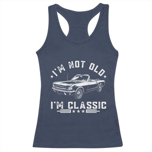 I'm Not Old I'm Classic Racerback Tank Top Vintage 1963 Classic Sports Car