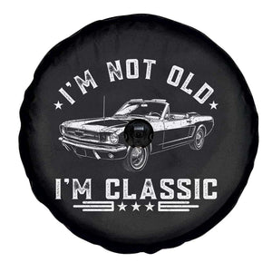 I'm Not Old I'm Classic Spare Tire Cover Vintage 1963 Classic Sports Car