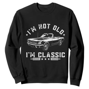 I'm Not Old I'm Classic Sweatshirt Vintage 1963 Classic Sports Car