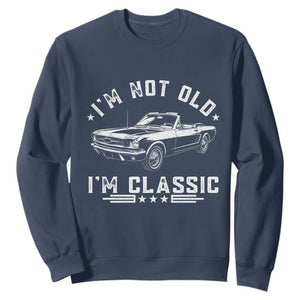 I'm Not Old I'm Classic Sweatshirt Vintage 1963 Classic Sports Car