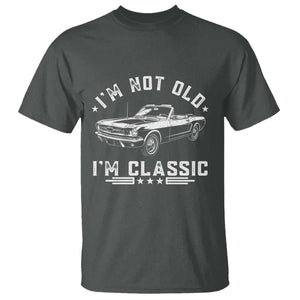 I'm Not Old I'm Classic T Shirt Vintage 1963 Classic Sports Car