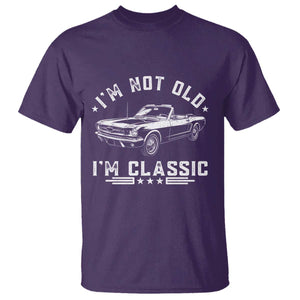 I'm Not Old I'm Classic T Shirt Vintage 1963 Classic Sports Car