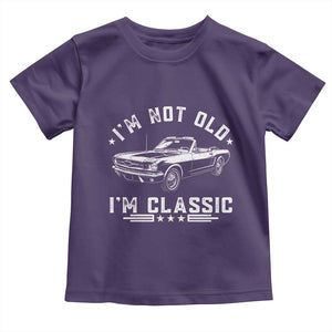 I'm Not Old I'm Classic Toddler T Shirt Vintage 1963 Classic Sports Car