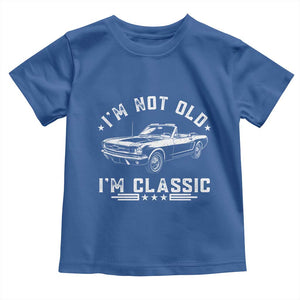 I'm Not Old I'm Classic Toddler T Shirt Vintage 1963 Classic Sports Car