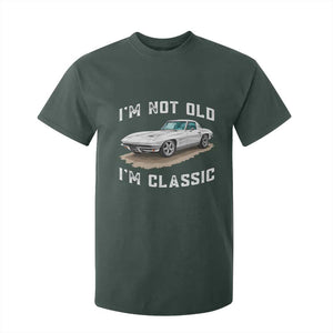 I'm Not Old I'm Classic T Shirt For Kid Vintage 1963 Sports Car Retro Americana