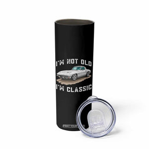 I'm Not Old I'm Classic Skinny Tumbler Vintage 1963 Sports Car Retro Americana