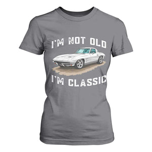 I'm Not Old I'm Classic T Shirt For Women Vintage 1963 Sports Car Retro Americana