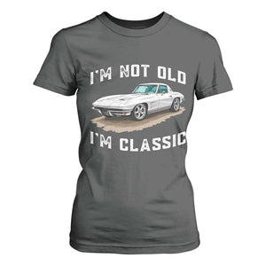 I'm Not Old I'm Classic T Shirt For Women Vintage 1963 Sports Car Retro Americana