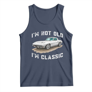 I'm Not Old I'm Classic Tank Top Vintage 1963 Sports Car Retro Americana