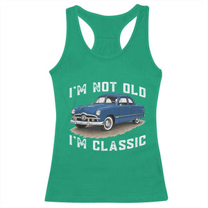 I'm Not Old I'm Classic Racerback Tank Top Vintage 1949 Classic American Coupe Car