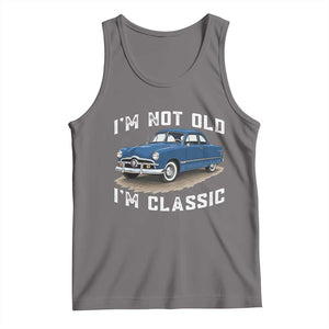 I'm Not Old I'm Classic Tank Top Vintage 1949 Classic American Coupe Car