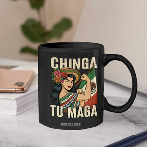 Chinga Tu Maga Protest Coffee Mug Funny Mexican Women TS14 Print Your Wear