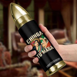 Chinga Tu Maga Protest Bullet Tumbler Funny Mexican Women TS14 Print Your Wear