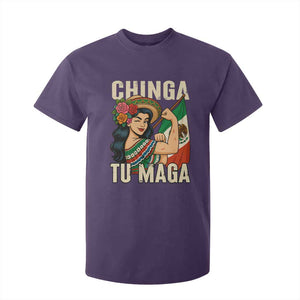 Chinga Tu Maga Protest T Shirt For Kid Funny Mexican Women TS14 Purple Print Your Wear
