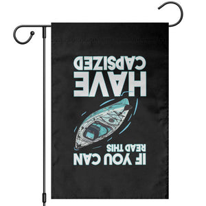 If You Can Read This I Have Capsized Garden Flag Funny Boating TS14 Black Print Your Wear