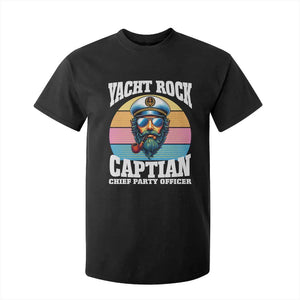 Yacht Rock Captain T Shirt For Kid Funny Boating Party Music TS14 Black Print Your Wear