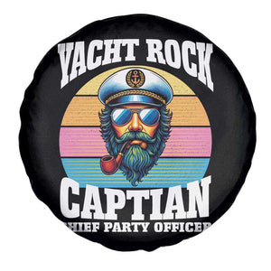 Yacht Rock Captain Spare Tire Cover Funny Boating Party Music TS14 Print Your Wear
