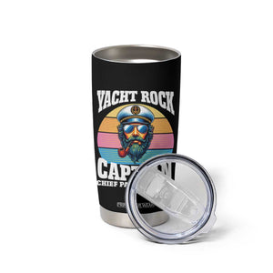 Yacht Rock Captain Tumbler Cup Funny Boating Party Music TS14 Print Your Wear