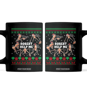 Marcus The Worm Christmas Meme Coffee Mug TS14 Black Print Your Wear