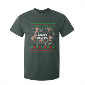 Marcus The Worm Christmas Meme T Shirt For Kid TS14 Dark Forest Green Print Your Wear
