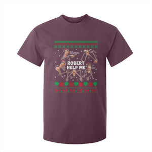 Marcus The Worm Christmas Meme T Shirt For Kid TS14 Maroon Print Your Wear