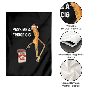 Marcus The Worm Christmas Meme Garden Flag Pass Me A Fridge Cig TS14 Print Your Wear