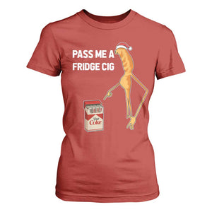 Marcus The Worm Christmas Meme T Shirt For Women Pass Me A Fridge Cig TS14 Red Print Your Wear
