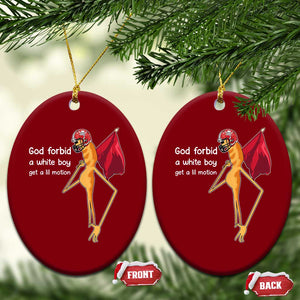 God Forbid A White Boy Get A Lil Motion Ceramic Ornament Marcus The Worm Robert Meme Cosplay TS14 Print Your Wear