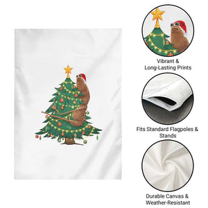 Marcus The Worm Meme Funny Christmas Garden Flag TS14 Print Your Wear